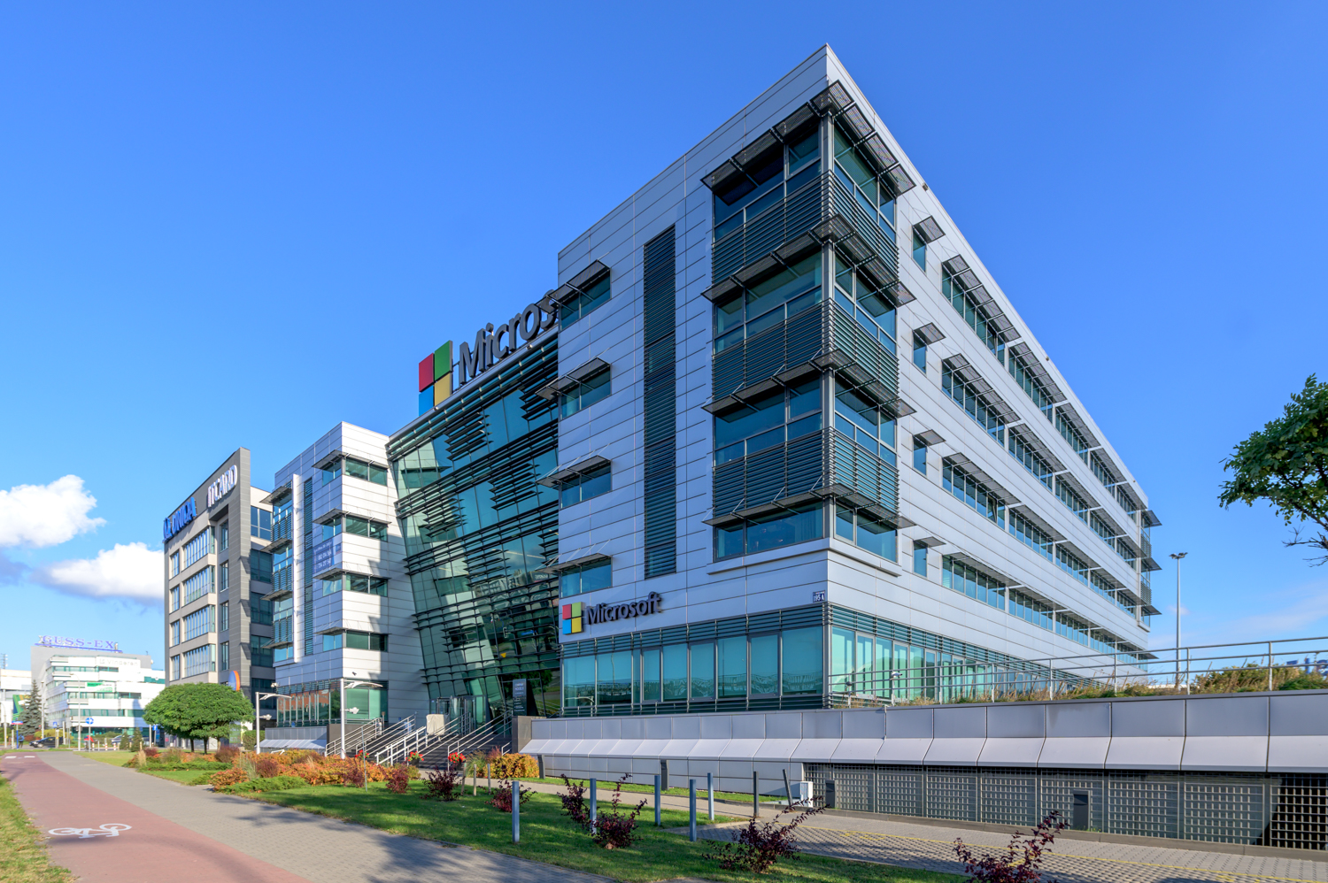 Zdjęcie architektury budynku Siedziba firmy Philips Polska